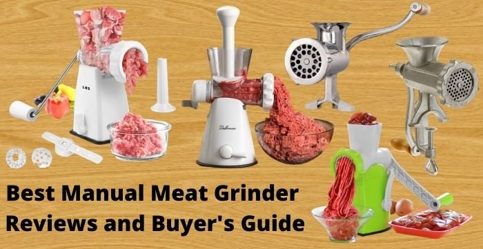 best manual meat grinder
