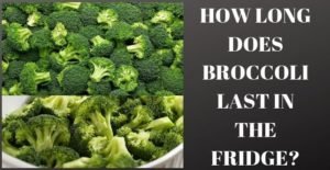 : how long does cooked broccoli last in the fridge