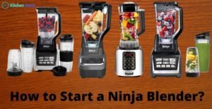 how to start a ninja blender
