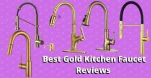 gold kitchen faucet