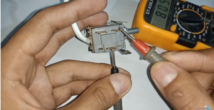 how to test a refrigerator thermostat