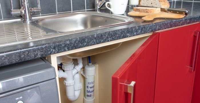 under sink water filter installation