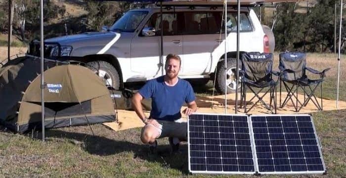 what is the best solar panel for camping