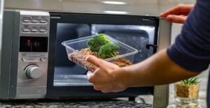 how does a convection microwave oven work