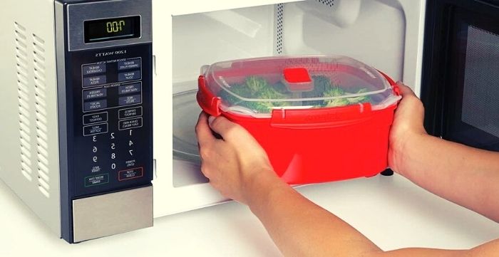 how to use a microwave steamer