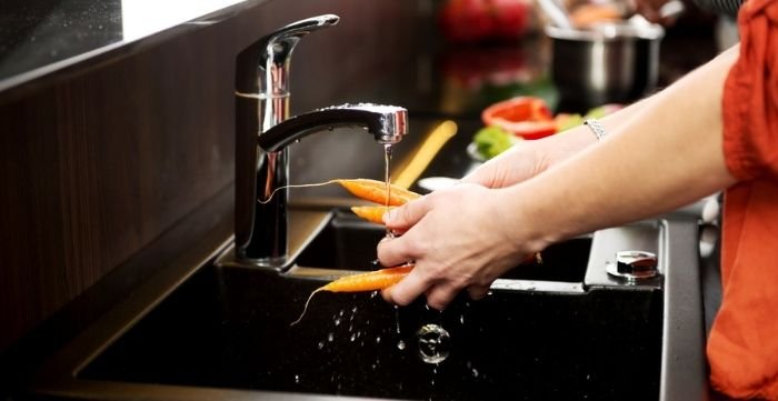 low water pressure in kitchen sinks