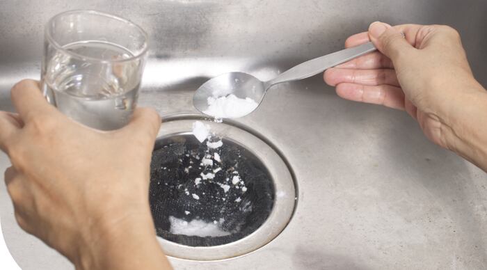 how to get rid of smell in kitchen sink