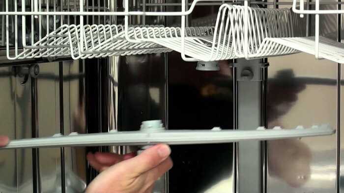 how to clean dishwasher spray arm