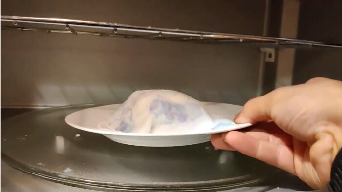 how to steam buns using a microwave